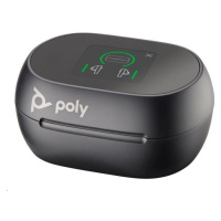 Poly Voyager Free 60+ bluetooth headset, BT700 USB-A adaptér, dotykové nabíjacie púzdro, čierna