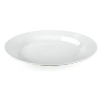 BANQUET Sada plytkých porcelánových tanierov BASIC nedekor. 24 cm, 6 ks, biele