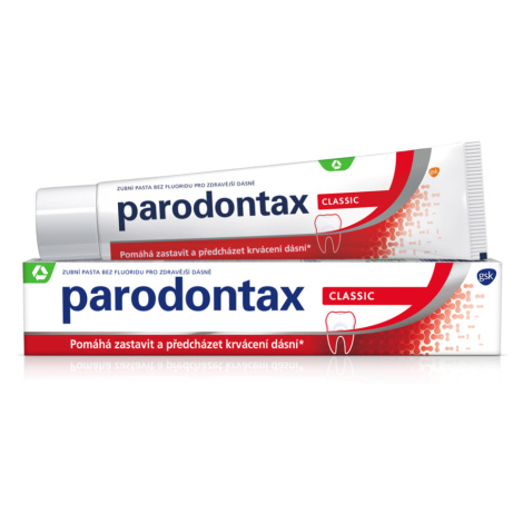 PARODONTAX Bez fluóru Zubná pasta 75 ml