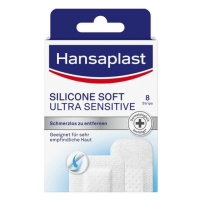 HANSAPLAST Silicone soft náplasť 8 ks