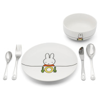 Porcelánová detská jedálenská súprava 6 ks Miffy – Zilverstad