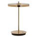 LED stolová lampa so stmievačom v zlatej farbe s kovovým tienidlom (výška  31 cm) Asteria Move –