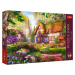 Trefl Puzzle 1000 Premium Plus - Čajový čas: Lesný domček