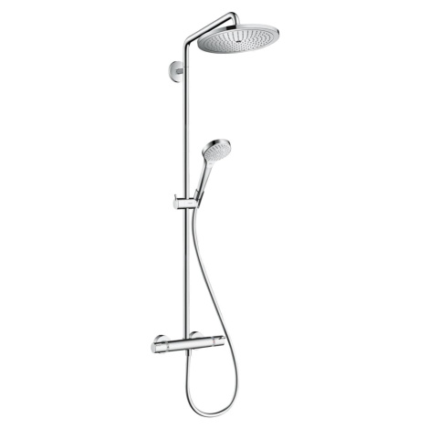 Sprchový systém Hansgrohe Croma Select S s termostatickou batériou chróm 26794000