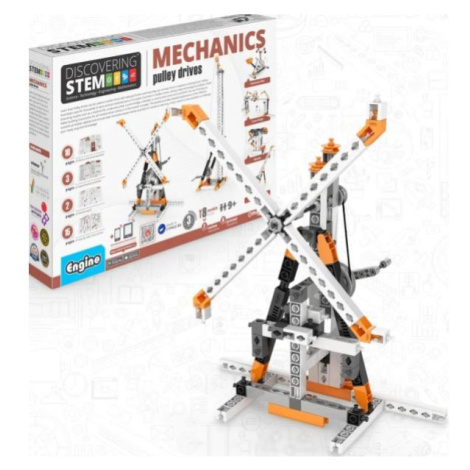 Engino STEM MECHANICS: Kladkové pohony