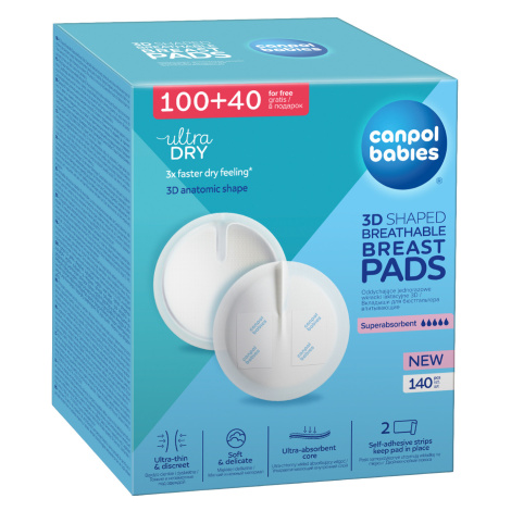 CANPOL BABIES Jednorázové vložky do podprsenky 140 ks