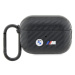 Púzdro BMW AirPods Pro 2 gen cover Black Carbon Double Metal Logo (BMAPWMPUCA2)