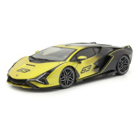 Bburago 1:18 TOP Lamborghini Sián FKP 37 yelow