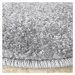 DY Sivý okrúhly koberec Lora Rozmer: 160x160 cm