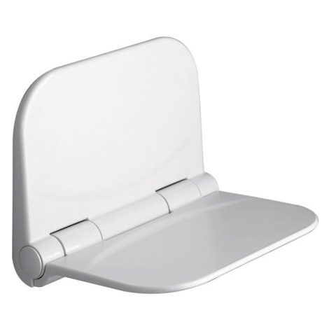 DINO sprchové sedátko, 37,5x29,5cm, sklopné, biela DI82 AQUALINE