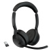 Jabra Evolve2 55/Stereo/ANC/USB/BT-USB/Bezdrôt/MS/Čierna