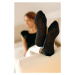 Protišmykové ponožky na jogu SISSEL® Yoga Socks Farba: čierna, Veľkosť: L/XL (41-45)
