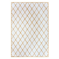 Okrovožlto-biely vonkajší koberec 120x170 cm Malaga – NORTHRUGS