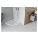 MEXEN - Flat sprchová vanička štvrťkruhová slim 100 x 100, biela 41101010