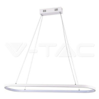 24W LED závesná lampa (80*20*100CM) 4000K biela 2760lm VT-7825 (V-TAC)