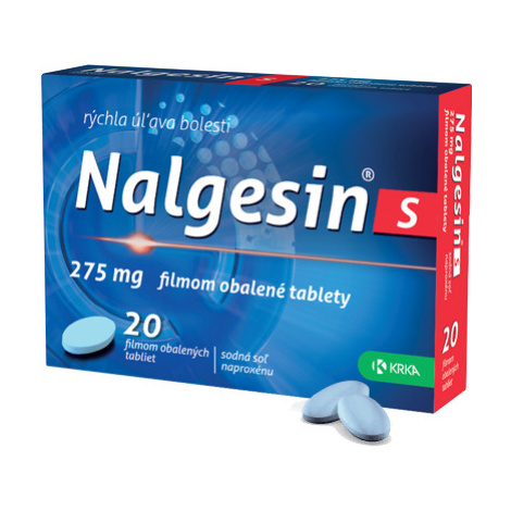 Nalgesin S tbl.flm.20 x 275 mg