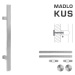 FT - MADLO kód K41S 40x10 mm UN ks 600 mm, 40x10 mm, 800 mm