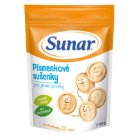 SUNAR detské sušienky písmenkové 150 g