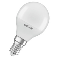 OSRAM LED Classic Star, kvapka, matná, E14, 3,3 W, 4 000 K