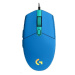 Logitech herná myš Gaming Mouse G203 LIGHTSYNC 2nd Gen, EMEA, USB, blue