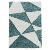 Kusový koberec Tango Shaggy 3101 blue Rozmery koberca: 120x170