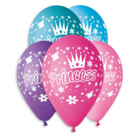 Teddies Smart Balloons Nafukovacie balóniky princeznej priemer 30 cm