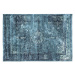Estila Klasický obdĺžnikový koberec Cassio modrej farby s orientálnym ornamentálnym vzorom 200x2