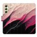 Flipové puzdro iSaprio - BlackPink Marble - Samsung Galaxy A54 5G