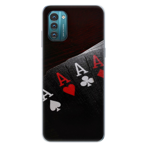 Odolné silikónové puzdro iSaprio - Poker - Nokia G11 / G21