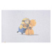 Detská záclona 140x245 cm Minions - Mendola Fabrics