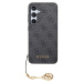 Guess 4G Charms Zadný Kryt pre Samsung Galaxy S24 Grey