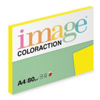 Xerografický papier Coloraction, Sevilla, A4, 80 g/m2, tmavo žltý, 100 listov, vhodný pre atrame