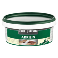 JUBIN AKRILIN - Tmel na drevo 10 - biely 0,75 kg