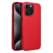 Leather Mag Cover Apple iPhone 15 Pro Max red