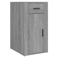 vidaXL Stolová skrinka sivý dub sonoma 40x49x75 cm spracované drevo