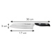 Nôž Santoku GrandCHEF 17 cm