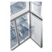 Americká chladnička Gorenje NRM8182MX, 4x dvere