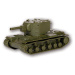 Wargames (WWII) tank 6202 - Soviet Tank KV-2 (1:100)
