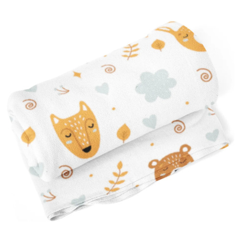 Deka Medveď a líška - 190x140 cm