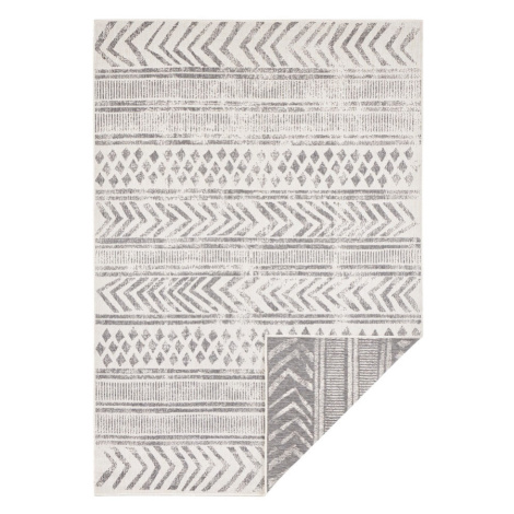 Sivo-krémový vonkajší koberec NORTHRUGS Biri, 80 x 150 cm