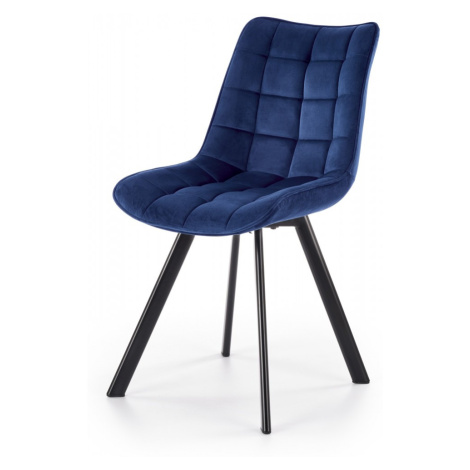 Designová stolička Mirah modrá Halmar