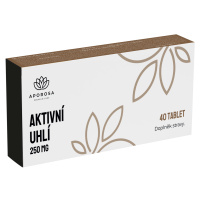 APOROSA Aktívne uhlie 250 mg 40 tabliet