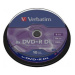 DVD+R VERBATIM DL Double Layer 8,5GB 8x cake box (bal=10ks)