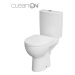 CERSANIT - WC kombi 478 PARVA CLEAN ON 010 3/5 vrátane sedadla duroplast K27-063