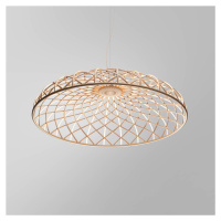 FLOS Skynest LED závesné svetlo svetlo hnedé Ø 90,4 cm plast