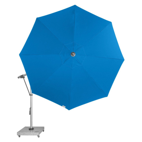 Doppler EXPERT 350P – záhradný slnečník s bočnou tyčou modrý (kód farby T821)