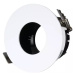 Bodové svietidlo zapustené okrúhle GU10 biela/čierna VT-873 (V-TAC)