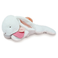 Doudou Plyšový králik s tmavo ružovovým brmbolcom 80 cm