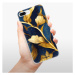 Odolné silikónové puzdro iSaprio - Gold Leaves - iPhone 8 Plus
