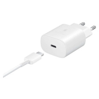 Sieťový nabíjací adaptér, 25 W, zásuvka USB Type-C, USB Type-C s káblom, PD 3.0, PDO/PPS, rýchle